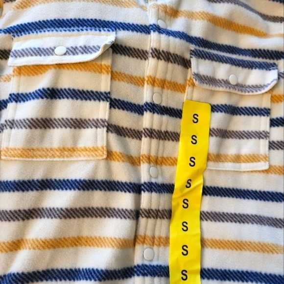 NWT O'Neill S-P-CH SMALL Fleece shirt/Shacked snap closure - Picture 11 of 13